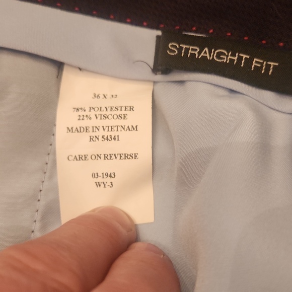 Mens designer dress pants - Picture 4 of 5